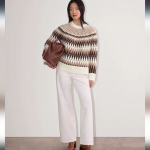 EVERLANE LTD Edition Fair Isle Wool Sweater